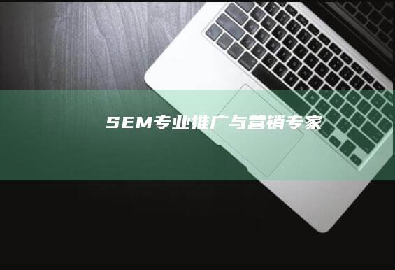 SEM专业推广与营销专家